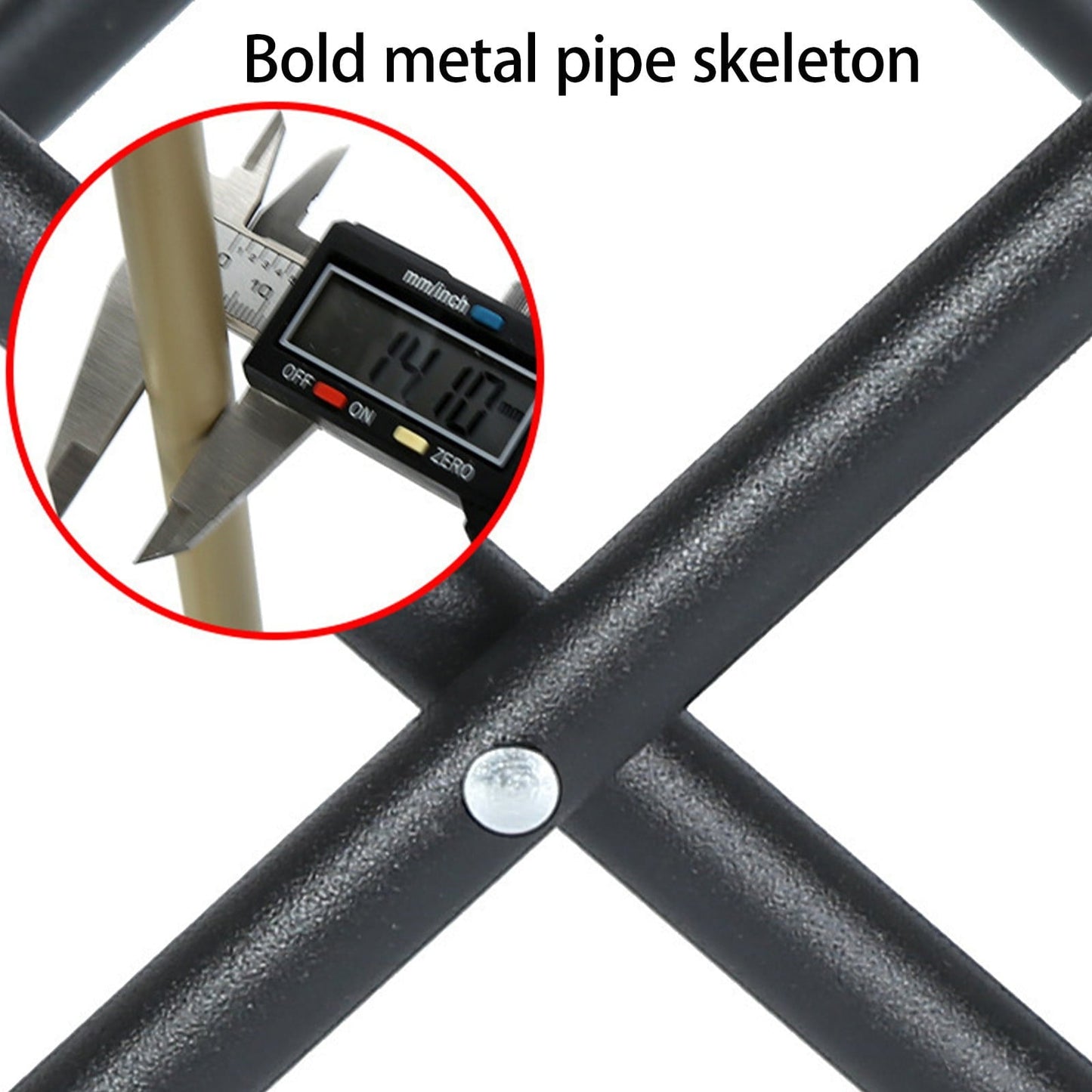 Amacok Outdoor Folding Chair Camping Picnic-Light Portable Chair Camping Picnic Beach Small Horse Zip Self-Driving Fishing Stools