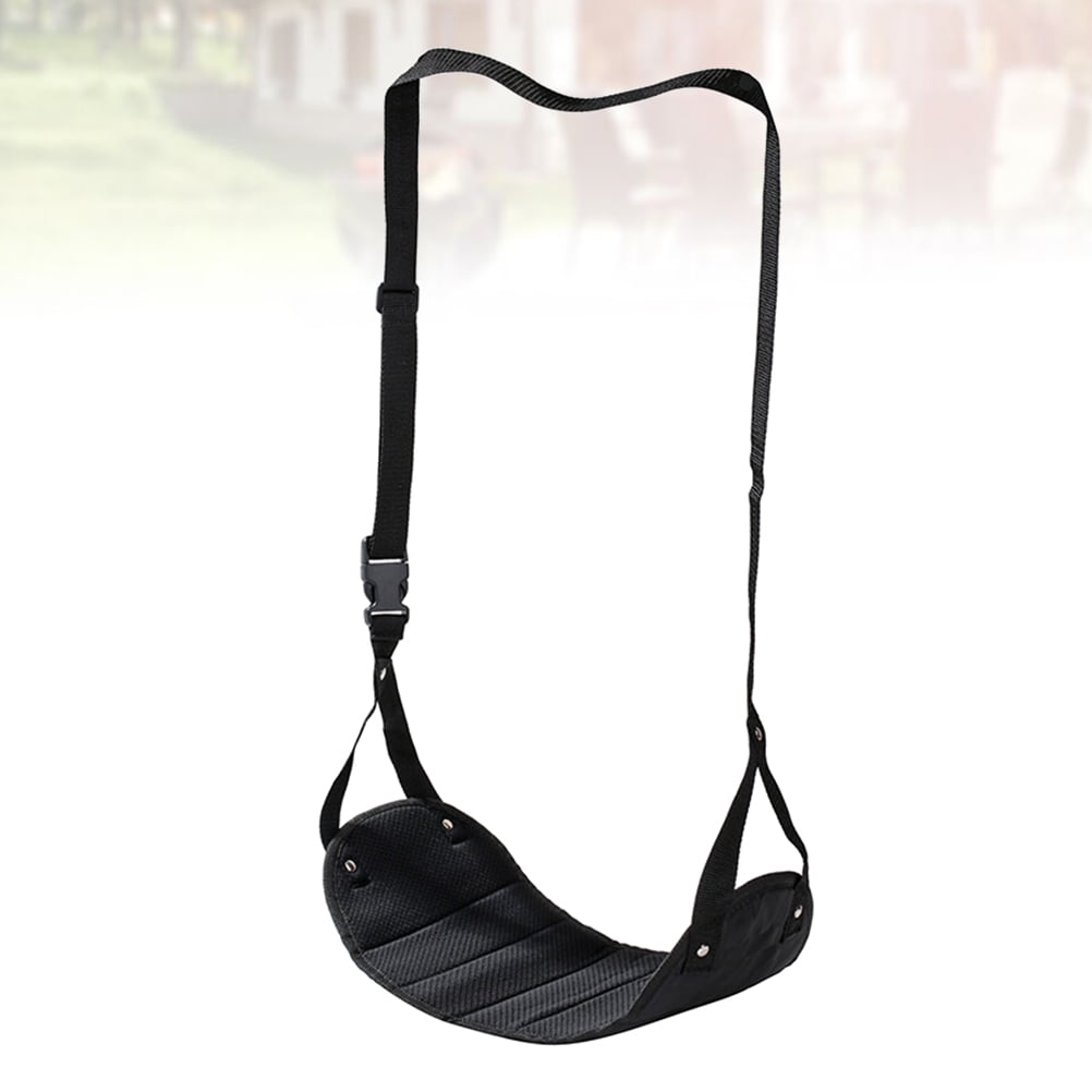Toyvian 1Pcs Flight Foot Hammock Black Easy to Carry for People who Sit for Long Periods