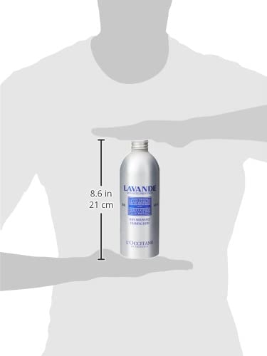 L'OCCITANE Foaming Bath: Relaxing Lavender, Comforting Shea, Beautifying Almond Milk, Citrusy Verbena, Cleansing Bubble Bath, 16.9 Fl. Oz