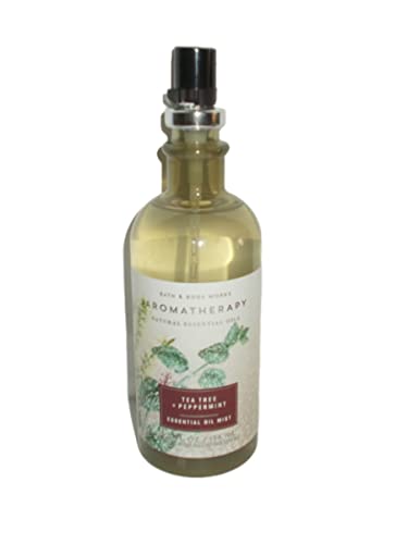 Bath and Body Works Aromatherapy Tea Tree + Peppermint Pillow Mist 5.3 Fl Oz (Tea Tree + Peppermint)