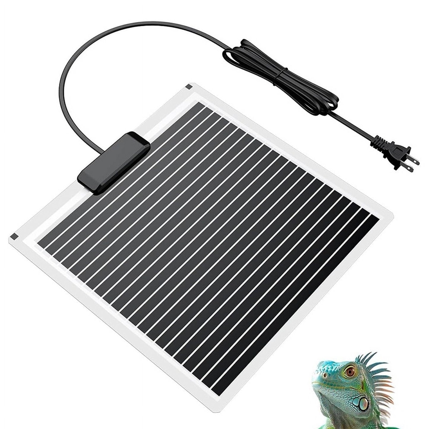 28W Reptile Heating Pad Reptile Heating Pad Under Tank Safe Fast Heating Pad for Frogs Snakes Lizards Geckos US Plug