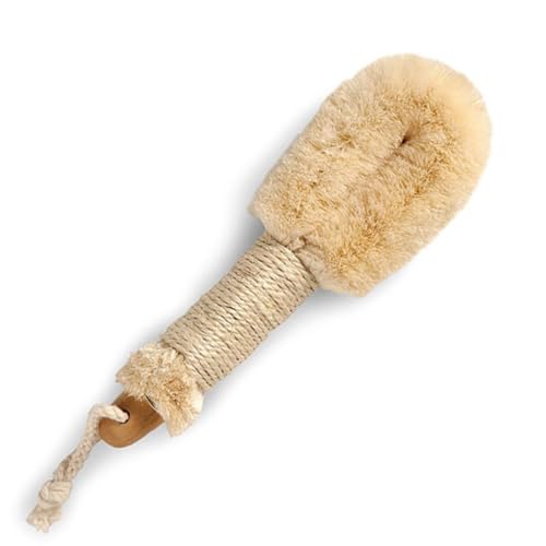 All Natural Spa Sisal Dry Skin Brush - Premium Quality- 9" Length