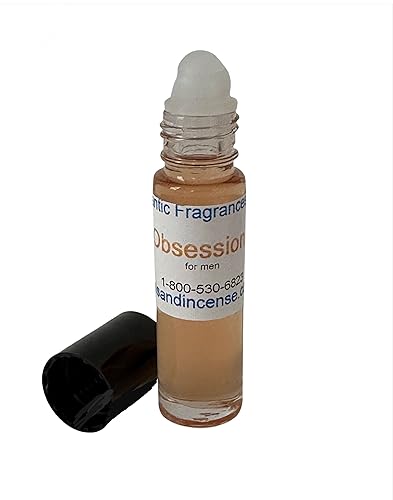 Atlantic Fragrances OBSESSION (For Men) Premium Quality Cologne Oil IMPRESSION 10 ML Roll-on bottle