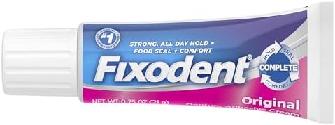 Fixodent Denture Adhesive Cream Original 0.75 oz (Pack of 12)