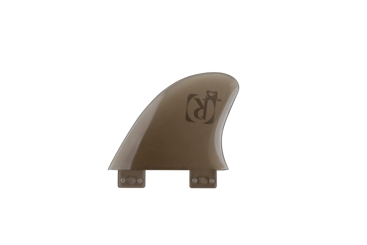 Ronix Alfred Polycarbonate Bottom Mount Surf Fin (1 Pack), Black, 2.9 Inches