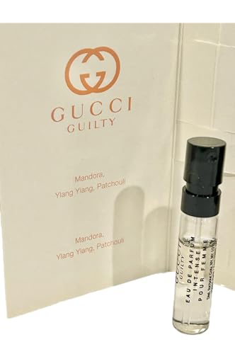Gucci Guilty Intense Sample Perfume Women EDP Spray Pour Femme 1.5 ml / 0.05 oz - set of 3