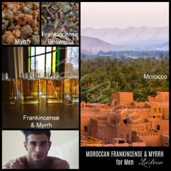 Moroccan Frankincense and Myrrh Cologne for Men by LaBron