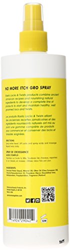 Jamaican Mango No More Itch Gro Spray, 16 Ounce