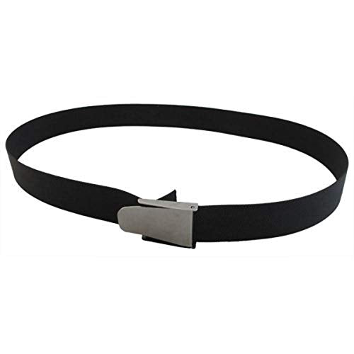 Scuba Choice Scuba Diving 60" Long 2" Webbing Belt with Stainless Steel Buckle, Black