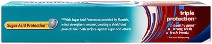 Aquafresh Cavity Protection Tube Cool Mint, 5.6 Ounce (Pack of 6)