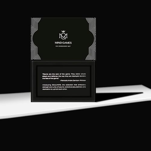 MIND GAMES 10 Piece Sample Discovery Set - Mini Perfume kit for Women & Men - Luxury Fragrance kit for Gifts - Sample of Designer Perfume - Soulmate Collection