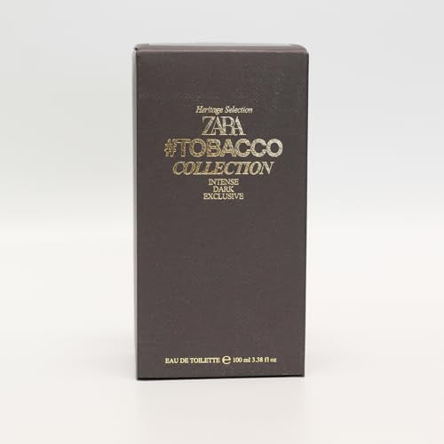Zara Men’s #TOBACCO COLLECTION INTENSE/DARK/EXCLUSIVE Eau de Toilette 3.4 oz.