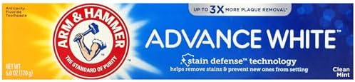 Arm & Hammer Advance White Extreme Whitening Toothpaste - 6 Oz (Pack of 6)