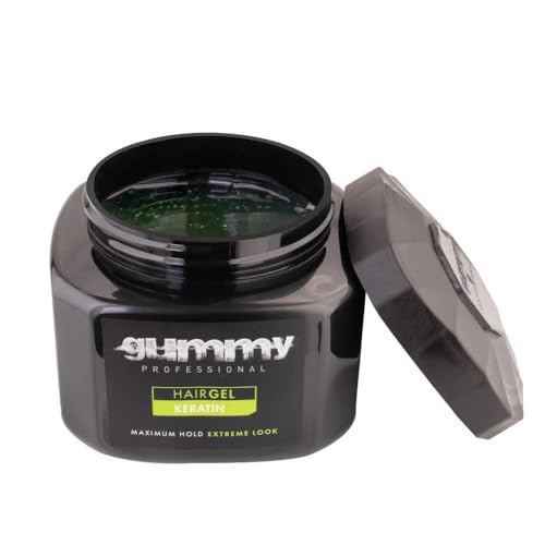 Gummy Hair Gel Maximum Hold Extreme Look Keratin 700ml - 23.5 Fl Oz