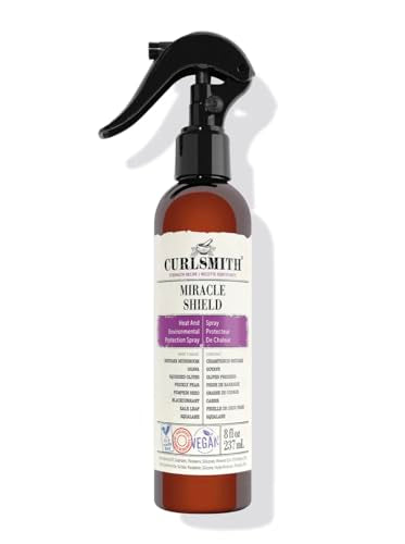 CURLSMITH - Miracle Shield, Protein-Rich Hair Protection Spray for All Curl and Hair Types (8 fl oz)…