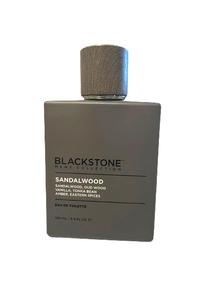 Sandalwood Fragance for Man by Blackstone, 3.4 FL OZ, 100 ml