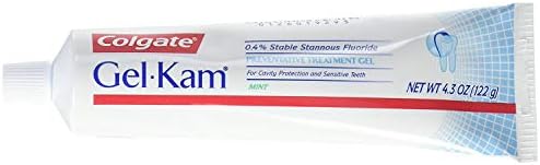 Gel-Kam Fluoride Preventive Treatment Gel Mint Flavor 4.30 oz (Pack of 4)