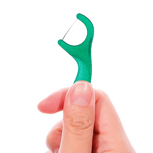 GUM Professional Clean Floss Picks - Extra Strong Shred-Resistant Floss, Easy Grip Handle - Dental Flossers for Adults - Fresh Mint Flavor, 90ct (3pk)