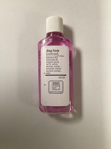 Kids Travel Size Mouthwash Bubble Gum - 1 oz. (Pack of 3)