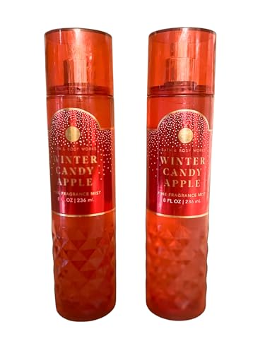 Lick 'er Lips Lip Balm BBW Winter Candy Apple Fine Fragrance Body Mist 2 pack