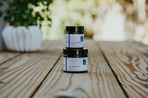 Wise Woman Herbals All-Purpose Salve, Herbal Balm with Calendula & Comfrey, Soothes Dry, Irritated Skin, Postpartum Skin Care, Nourishing Skin Support for All Ages, Non-GMO, 1 oz Jar