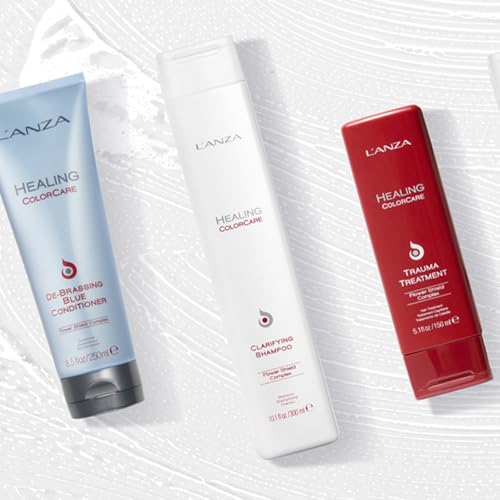 L'ANZA Healing Colorcare Clarifying Shampoo, Refreshes, Repairs and Extends Color Longevity, With Sulfate-free, Paraben-free, Gluten-free Formula (10.1 fl Oz)