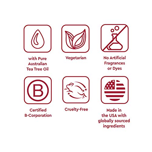 Desert Essence, Tea Tree Dental Floss 50 yd - Gluten Free - Cruelty Free - Naturally Waxed with Bees Wax - No Shred Floss - Tea Tree Oil - Removes Plaque and Build Up, pack of 6