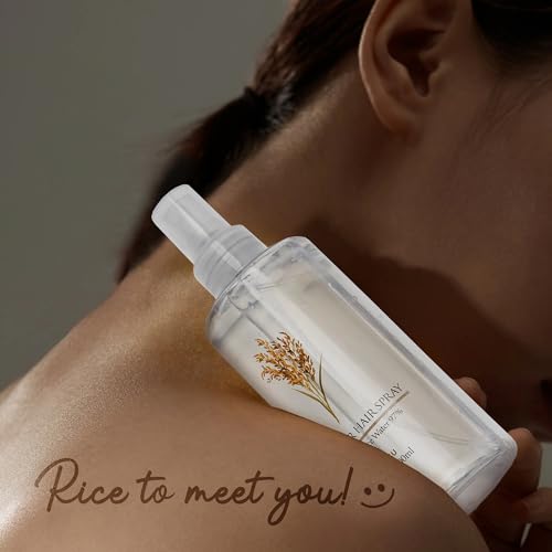 mimosu 97% Rice Water Hair Growth Spray - Fermented Rice Water & Biotin Serum, PHA Toner, Korean hair care Formula, 6.8fl.oz