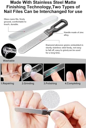 Nail Clippers with Catcher – No Splash Nail Cutters Fingernail and toenail Clippers for Thick Nail, Stainless Steel Fingernail Cutter for Men Women,Custom Flannelette Bag Storage