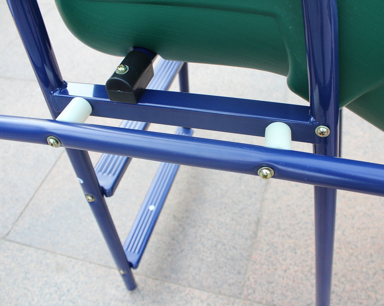 A-Frame Metal Swing Set w/ Slide outdoor playground