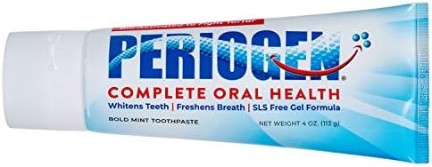 Periogen Tartar Control Toothpaste, SLS Free, Enamel Safe, Whitening Gel Formula, Get Your Teeth Hygienist Clean with Periogen Oral Care!
