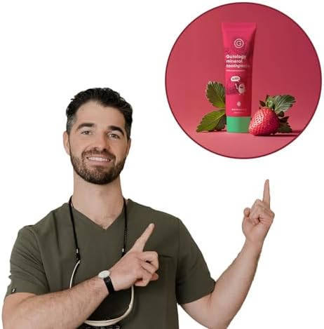 Kids Natural Probiotic Hydroxyapatite Toothpaste Fluoride Free Toothpaste Remineralising Enamel Repair Suitable for Children 2+ Helps Sensitive Teeth - Wild Strawberry Flavour 2.5 oz