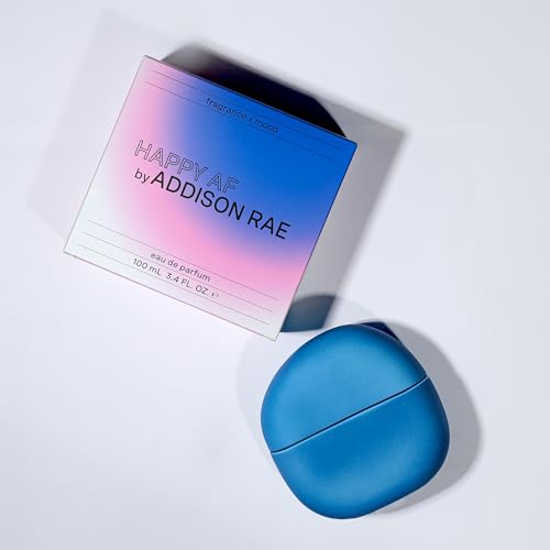 Addison Rae Happy Body & Hair Mist for Women - Fruity Floral Feminine Scent - Body Spray Pink Lychee and Red Grapefruit - Long-Lasting, Everyday Wear Fragrance for Her - Vegan, Cruelty Free - 8oz