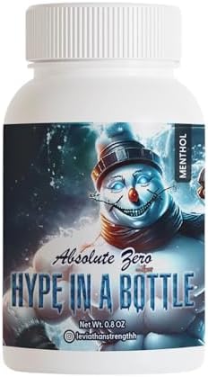 Absolute Zero Smelling Salts – Pre-Activated - Not for The Weak- for Lifting, Focus & Extreme Sports Use – USA Made Gym Aid- Reusable - Better Than Ampoules