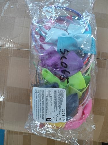 SIQUK 28 Pieces Bow Headbands Grosgrain Ribbon Headband with Bow Hair Bows Hair Bands for Girls, 28 Colors