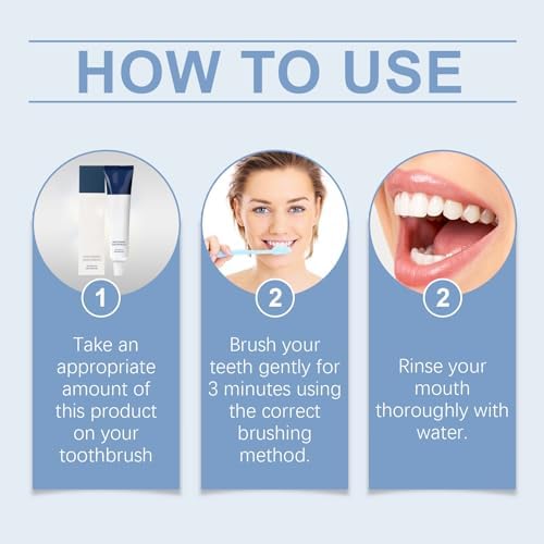 Fluoride-Free Formula with Hydroxyapatite Coconut Oil & Xylitol for Enamel Repair and Gentle Nano Hydroxyapatite Whitening Toothpaste