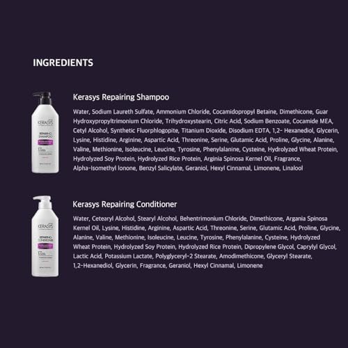 Kerasys Repairing Shampoo(600ML) and Conditioner(600ML)