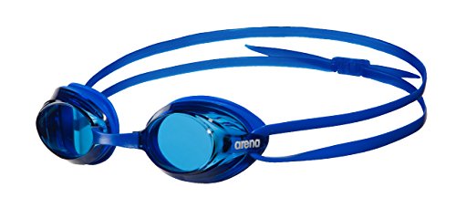 ARENA Drive 3 Anti-Fog Swim Goggles for Men and Women, Blue/Blue