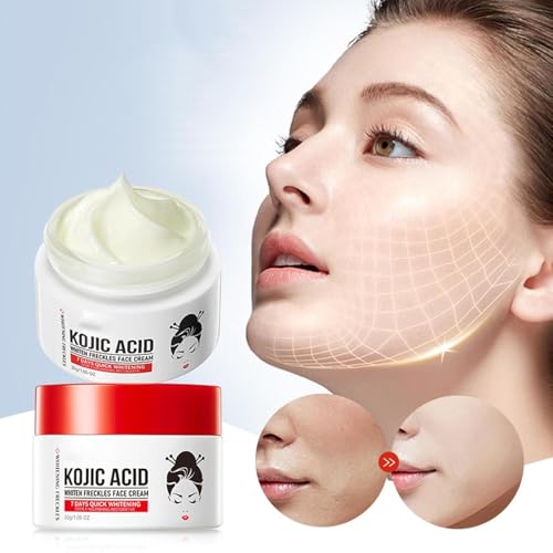 Kojic Hand Cream & Face Cream Set, Hyaluronic Tender Lotion, Deep Moisturizing & Nourishing Skincare for All Skin Types