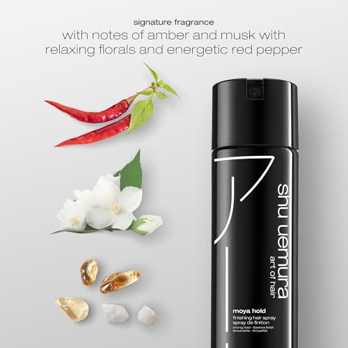 Moya Hold Finishing Hair Spray - Long-Lasting Hold Hairspray, Defines Styles, Lightweight Micro-Fine Finish, For Slicked Back, Updos, Blowouts