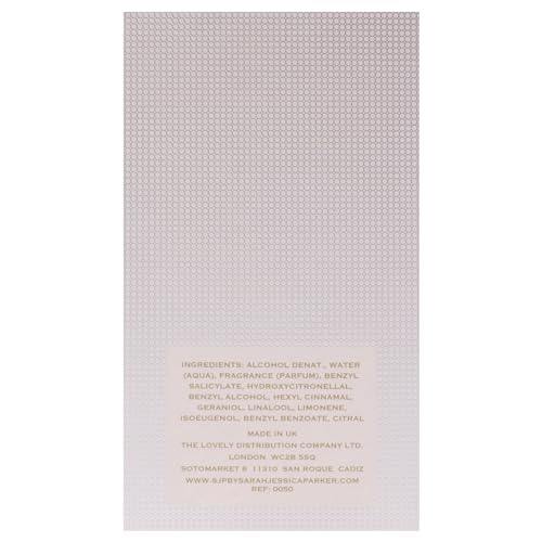 Lovely by SJP - Sweet, Floral, Musky Amber Woody Eau De Parfum Spray Fragrance for Women - With Notes of Mandarin, Bergamot, Apple, and Cedarwood - Intense, Long Lasting Scent - 5.2 oz