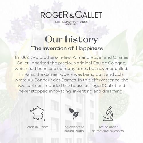 ROGER & GALLET | Fragrant Water Body Spray for Women | Rose 1 Oz.