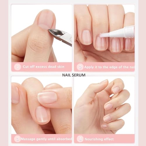 Nail ππ«π¨π°ππ‘ Pen, ππππ¦ πππ₯π₯ Nail ππ«π¨π°ππ‘ Pen, Cuticle Oil for Nails - Strengthen Brittle Nails, Promote Fast-growth, Portable Pen for Healthy NailS (3pcs)