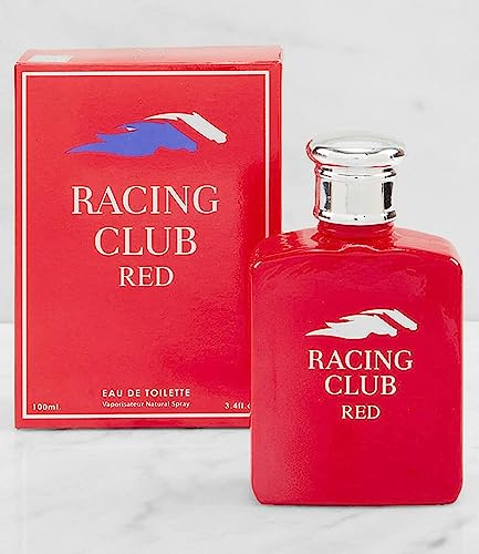 RACING CLUB RED Men's Cologne 3.4 Oz Eau de Parfum