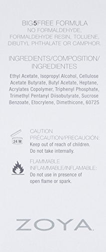 ZOYA Naked Manicure Glossy Seal Top Coat, 0.5 fl. oz.