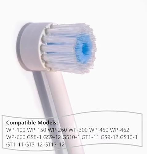 Replacement Toothbrush Heads for Waterpik Water Flossers, Replacement Picks Compatible with Waterpik, 5Pcs Replacement Heads for Water Pick flosser.(Assorted Brushhead, Random Delivery)