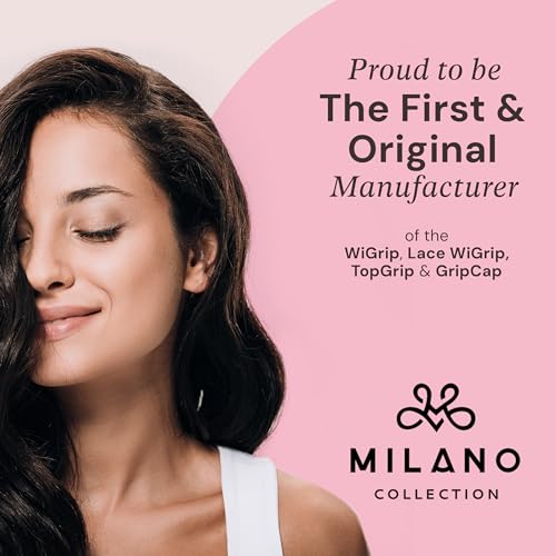 MILANO COLLECTION Ultimate Comfort GripCap, All-In-One Under Wig Cap for Women, Comfort Anti Slip Wig Band With Adjustable Closure, Nude, 1 Pack