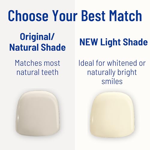 Aligner Pontics - Original (Medium) Shade (16 Count) | Temporary Tooth Replacement for Invisalign, Aligner Trays and Clear Retainers During Orthodontic Treatment