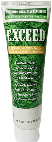 Melaleuca Whitening Tooth Polish Paste with Fluoride for Sensitive Teeth 3.3oz — Clean Mint
