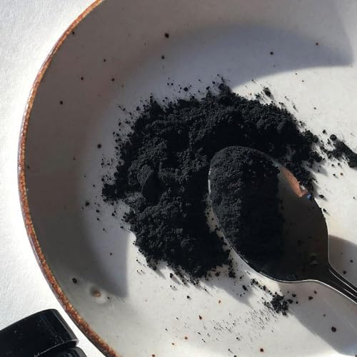 Active Wow Activated Coconut Charcoal Powder - Natural Whitening, Fluoride Free, Sulfate & Paraben Free, Spearmint Toothpaste Powder, 20g